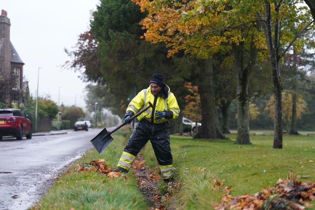 Autumn weather October 19th 2023