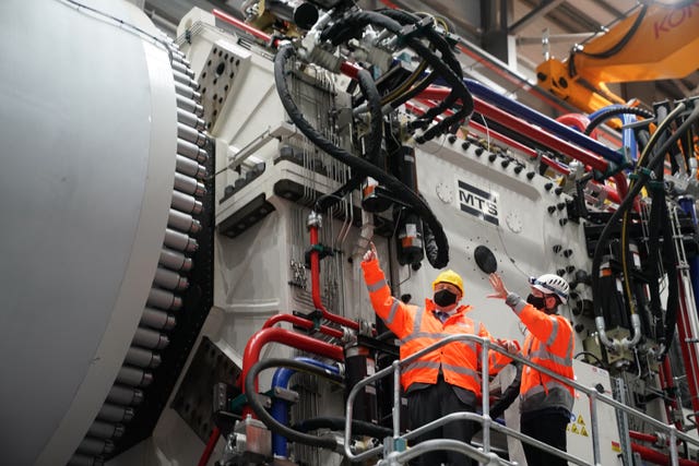 Boris Johnson visits National Renewable Energy Centre