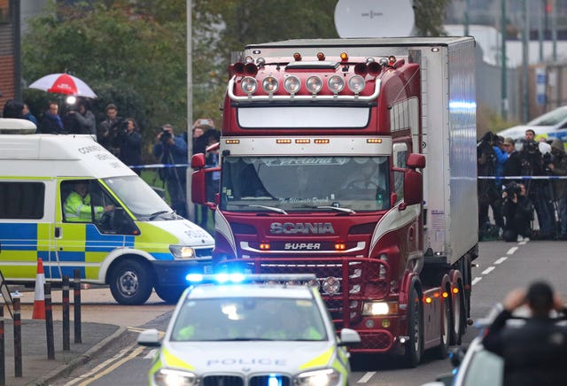 Bodies found in lorry container