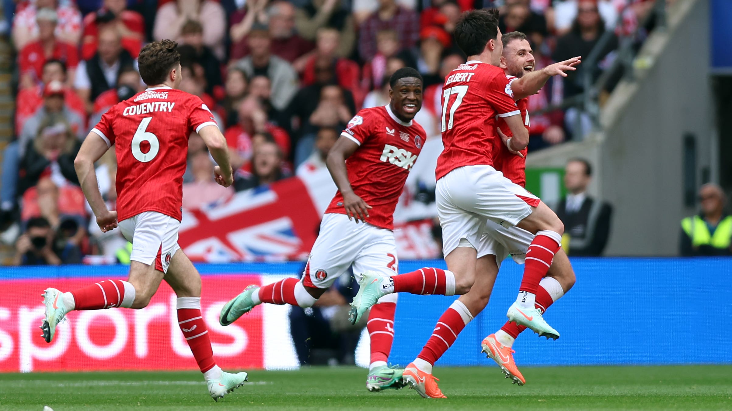 Macaulay Gillesphey was Charlton’s hero (Nigel French/PA)