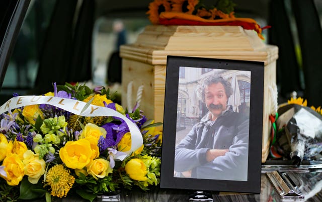 Pierre Zakrzewski funeral