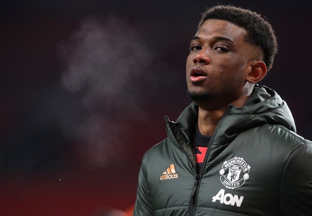 Amad Diallo was an unused substitute as Manchester United beat West Ham in the FA Cup fifth round on Tuesday