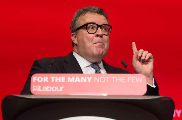 Deputy Labour leader Tom Watson, who brought a case against the Government over data retention which judges have ruled on at the Court of Appeal (Stefan Rousseau/PA)