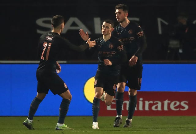 Phil Foden led Manchester City's response