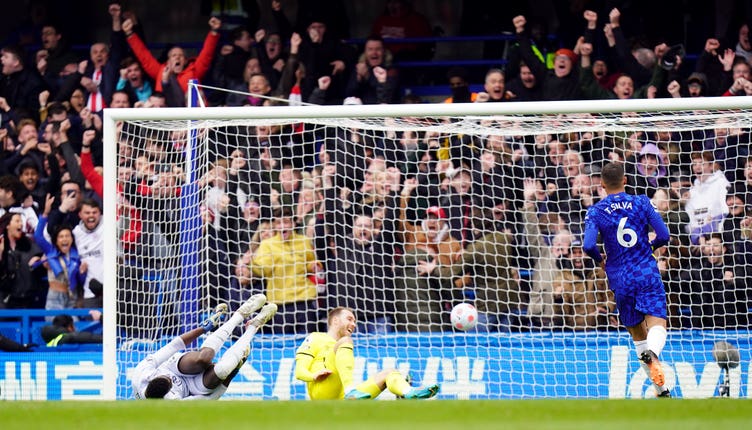 Christian Eriksen was on target for Brentford in their win at Chelsea