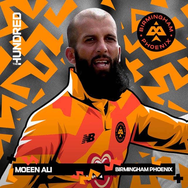 Moeen Ali was set to captain Birmingham Phoenix in The Hundred (ECB/PA)