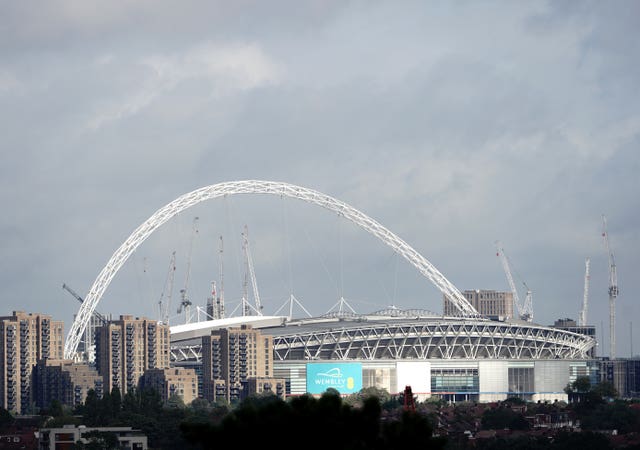 Wembley Stadium is the home of English football