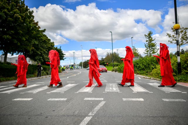 Extinction Rebellion protest