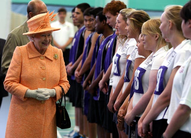 Queen at Gordonstoun