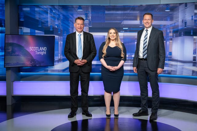 Murdo Fraser, Meghan Gallacher and Russell Findlay