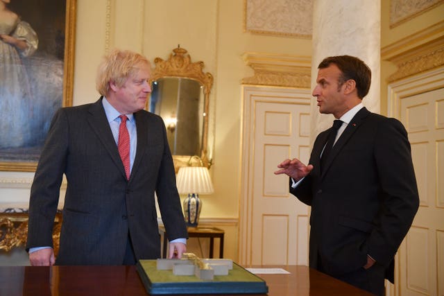 Emmanuel Macron visit