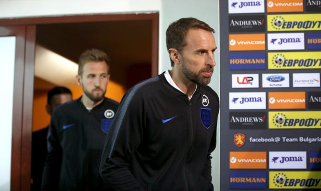Gareth Southgate and Harry Kane lead England into a key match against Bulgaria on Monday