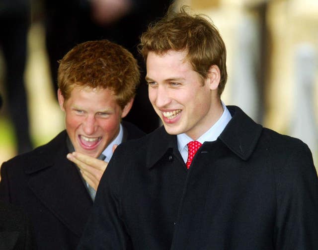 Prince Harry At the St Mary Magdalene Church celebrating Christmas