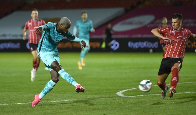 Divock Origi scored Liverpool's seventh goal