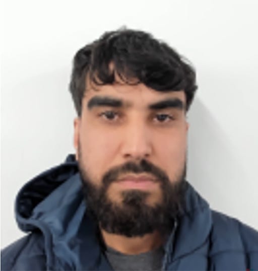 Mohammad Tajik mugshot