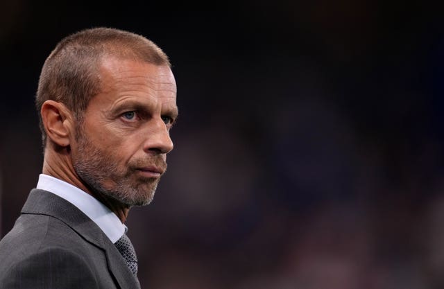UEFA president Aleksander Ceferin says his organisation wanted to recognise the passion and loyalty shown by fans during the challenging circumstances of the Covid-19 pandemic 