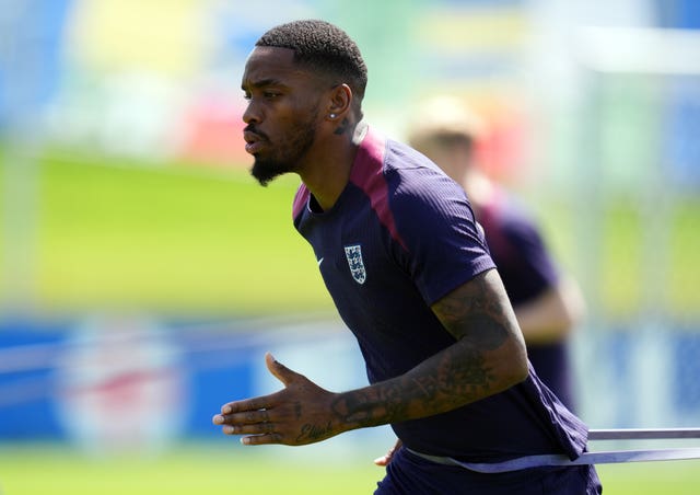 England’s Ivan Toney during a training session at Euro 2024