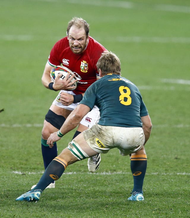 Alun Wyn Jones will again captain the Lions as they look to claim a series victory