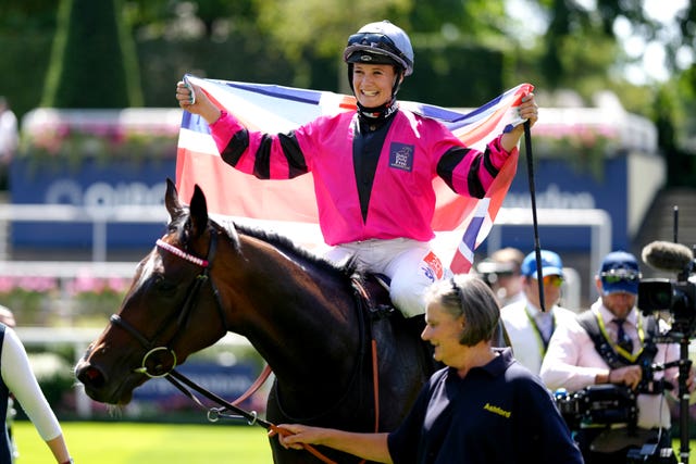 Joanna Mason was successful at the Shergar Cup last year 