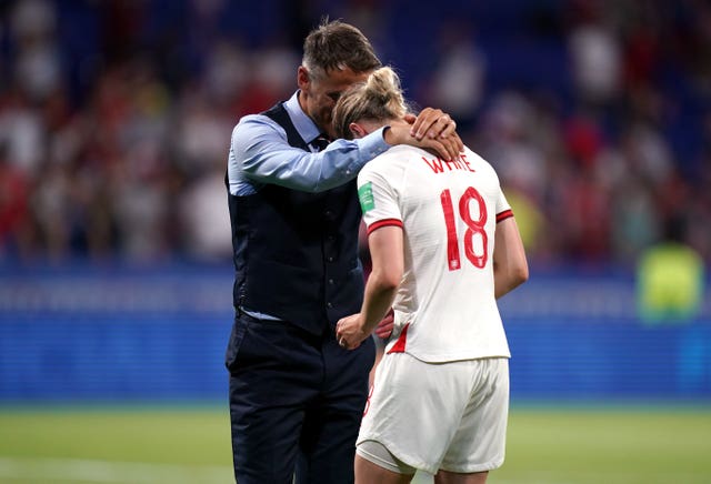 Phil Neville said his side were devastated by their World Cup loss to the United States