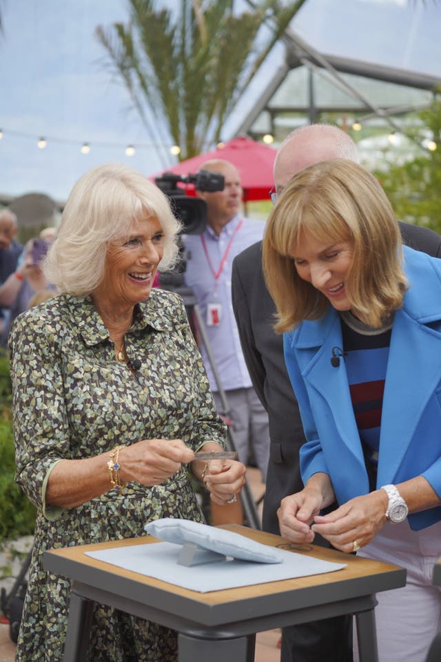 Duchess of Cornwall visit to Antiques Roadshow