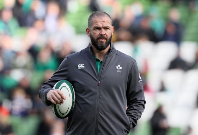 Andy Farrell has won 13 of his 18 matches as Ireland head coach