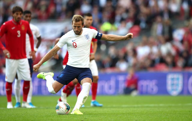 Harry Kane helped himself to a hat-trick - two from the penalty spot - as England claimed a 4-0 win over Bulgaria in their Euro 2020 qualifier at Wembley