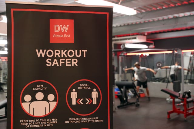 Advice to members at DW Fitness First in Basingstoke