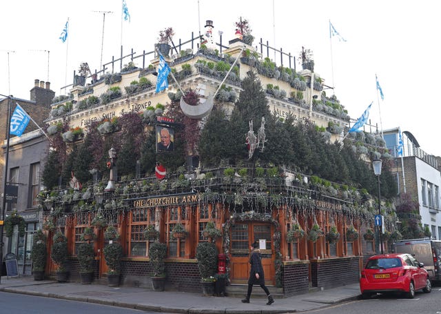 A pub in Kensington