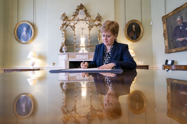 Nicola Sturgeon resignation letter