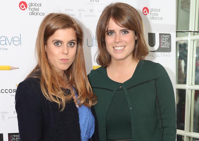 Princess Beatrice and Princess Eugenie 