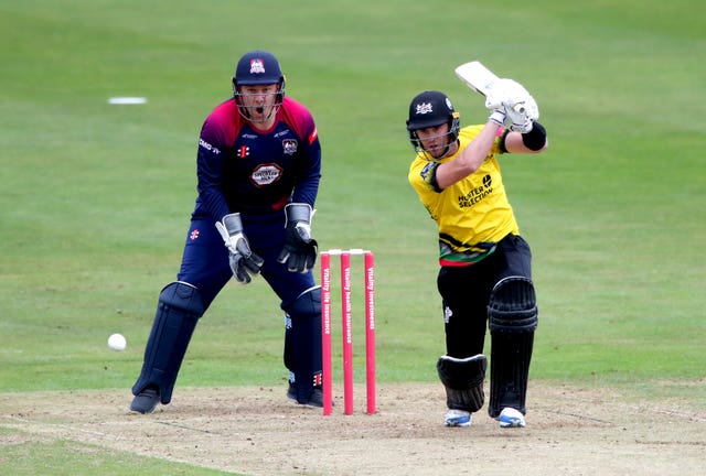 Ian Cockbain hits out in his side's quarter-final win against Sussex.