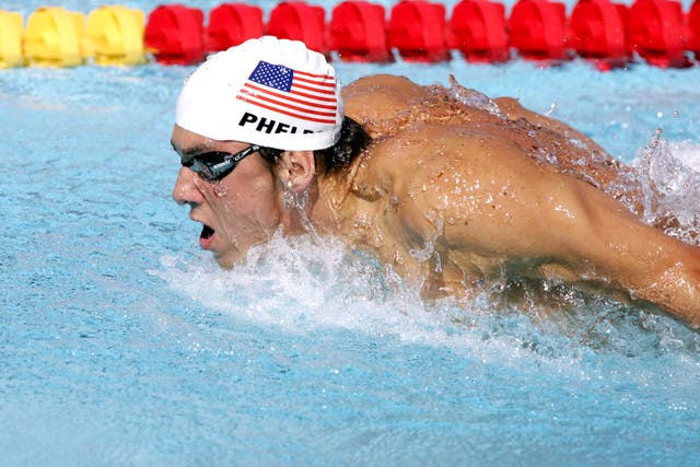 Michael Phelps claimed the first six of his 23 Olympic gold medals at Athens 2004 aged 19 (Phil Noble/PA).
