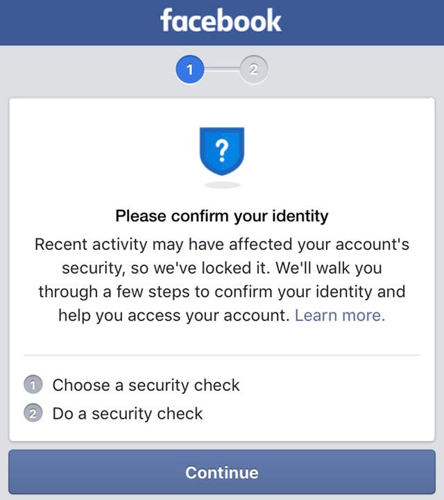 Facebook security breach