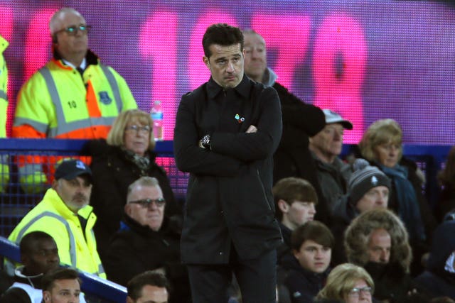 Everton manger Marco Silva