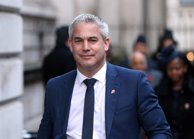 Cabinet Office minister Steve Barclay