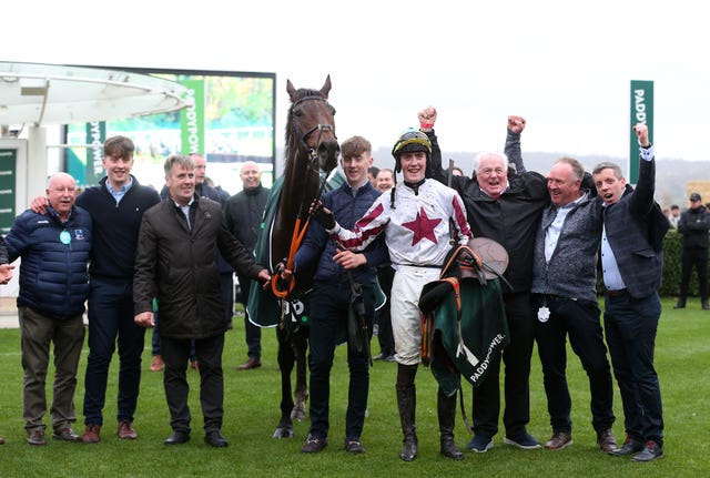 Team Buddy One at Cheltenham in November