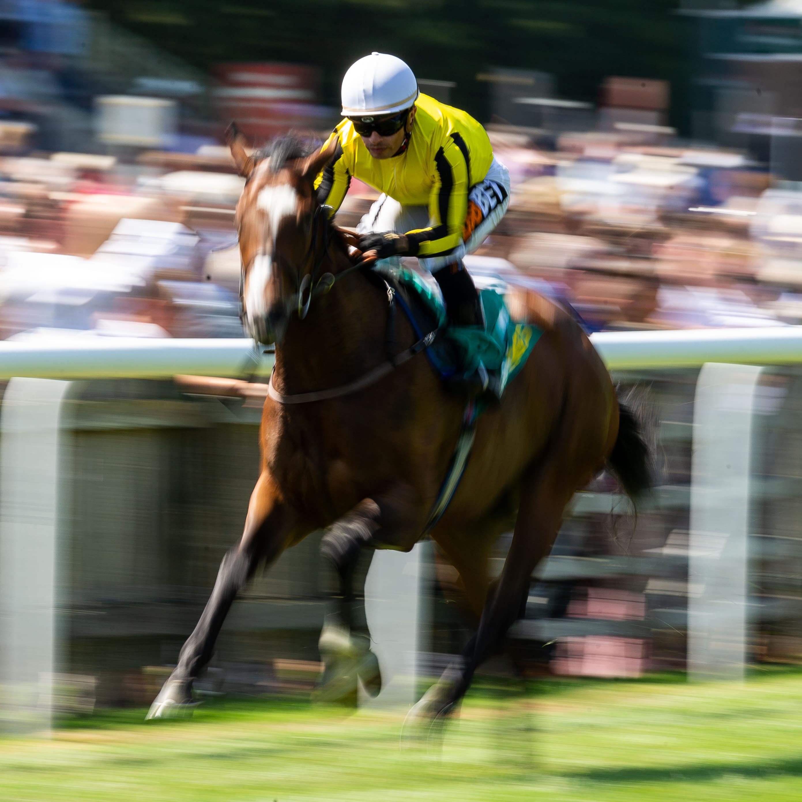 Pretty Pollyanna romps clear in the Duchess of Cambridge Stakes at Newmarket