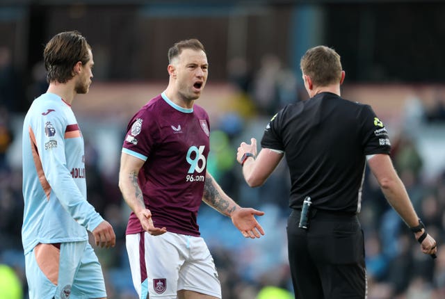 Ashley Barnes was denied a late equaliser