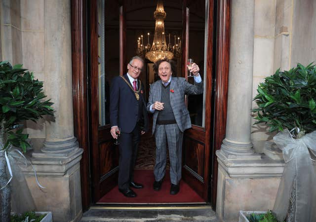 Ken Dodd civic lunch – Liverpool