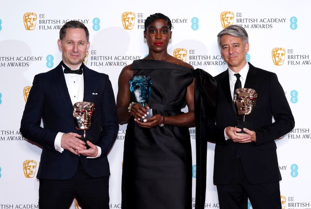British Academy Film Awards 2022 – Press Room – London
