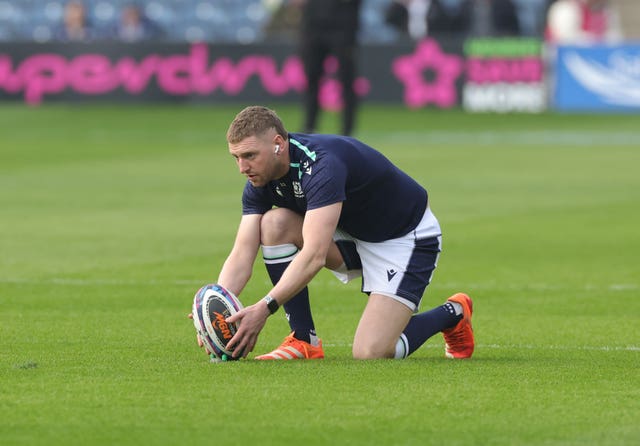 Scotland co-captain Finn Russell 