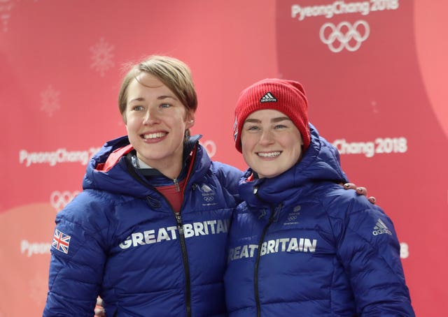Laura Deas, right, will take a break before contemplating continuing on to the Beijing 2022 Winter Olympics