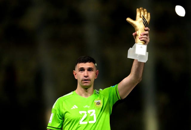 Emiliano Martinez was crowned as the best goalkeeper at the World Cup and since the top stopper in the world
