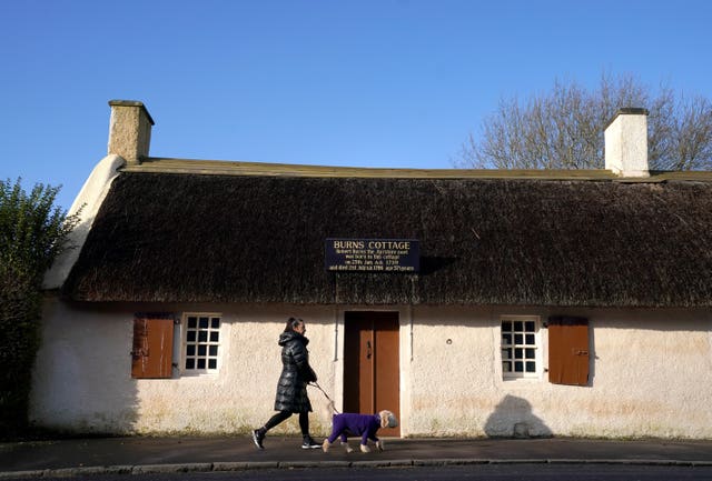 Needlework samplers created by family of Robert Burns returned to his ...