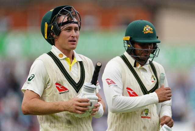 Marnus Labuschagne and Usman Khawaja