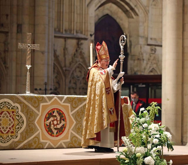 98th Archbishop of York enthroned