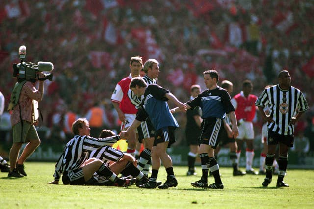 A near two-year spell as Newcastle manager included an FA Cup final defeat to Arsenal 