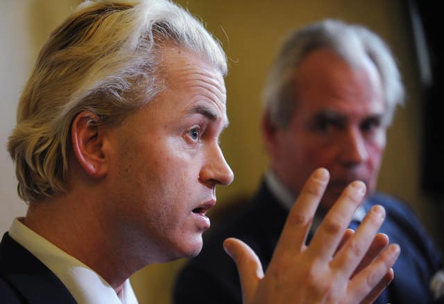 Geert Wilders visits UK