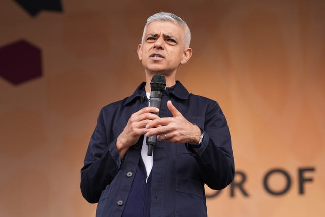 Mayor of London Sadiq Khan